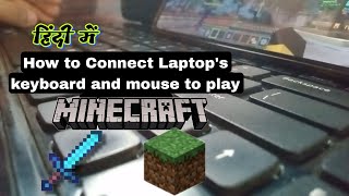 How to Connect Laptop's Keyboard and Mouse to Play Minecraft on mobile (bedrock edition) #minecraft
