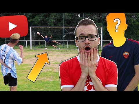 CHALLENGING THE BEST GOALKEEPER ON YOUTUBE!!