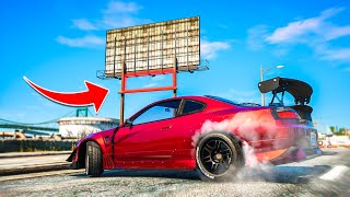 INSANE GTA 5 DRIFT CAR STUNTS! (FiveM Stunts & Fails)