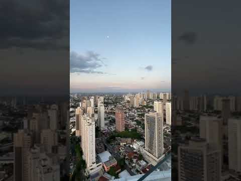 Vista da cobertura do prédio mais alto de Goiânia! No Grá Rooftoop (Restaurante)