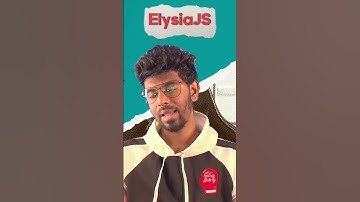 What is ElysiaJS? 🚀 | ft Anton Francis Jeejo #shorts