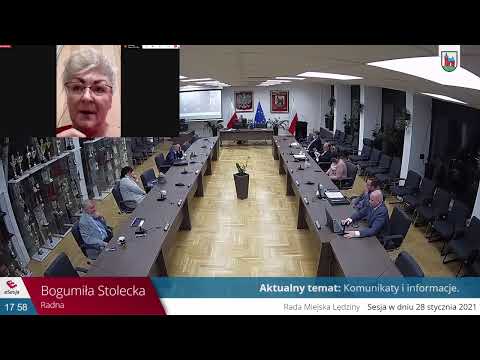 XLVI Sesja Rady Miasta Lędziny VIII kadencji z dnia 28 stycznia 2021 r.
