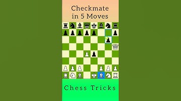 Thumbnail of Checkmate in 5 Moves: Chess Tricks #shorts