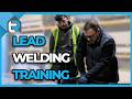 Learning Lead Welding with Lead Sheet Training Academy | Taylor Roofs