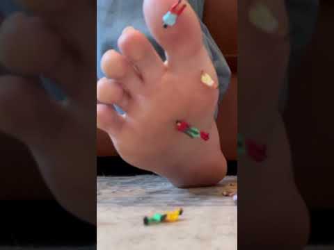 Tiny stuck to big toe