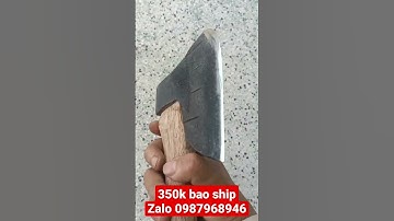 ĐÃ BÁN. RÌU BÃI NHẬT HÀNG RÈN THỦ CÔNG THÉP 3 LỚP. NẶNG 1KG. DÀI 28CM. LƯỠI BÉN 13 CAO 11.