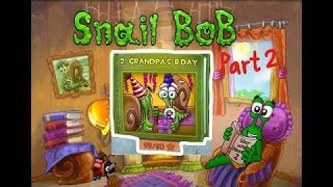 Snail Bob (Mobile Game) Gameplay Walkthrough Part 2: Grandpa