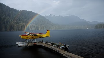 Flying to Rustic Alaska Cabins in a Seaplane