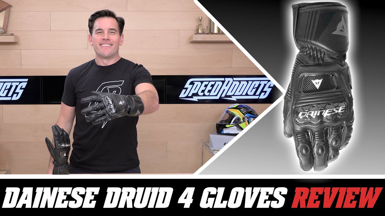 Dainese Druid 4 Gloves Review at SpeedAddicts.com - YouTube