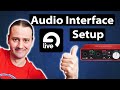 Audio Interface Setup Ableton Live 10