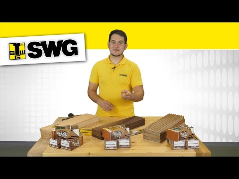 SWG Terrassenschrauben C1-A2-A4 | Die richtige Schraube für dein Projekt