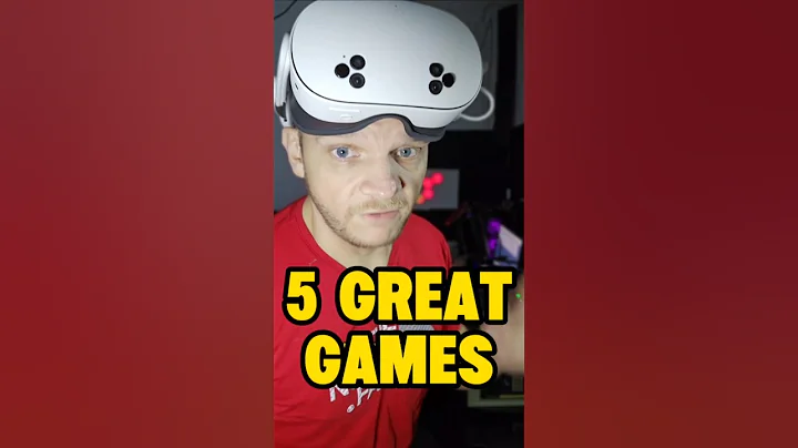 5 GREAT Meta Quest Games you NEED! #quest3 #gaming