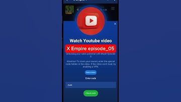 x empire episode _05 ! x empire YouTube code #music #remix #bass #beats #crypto #gaming #airdrop