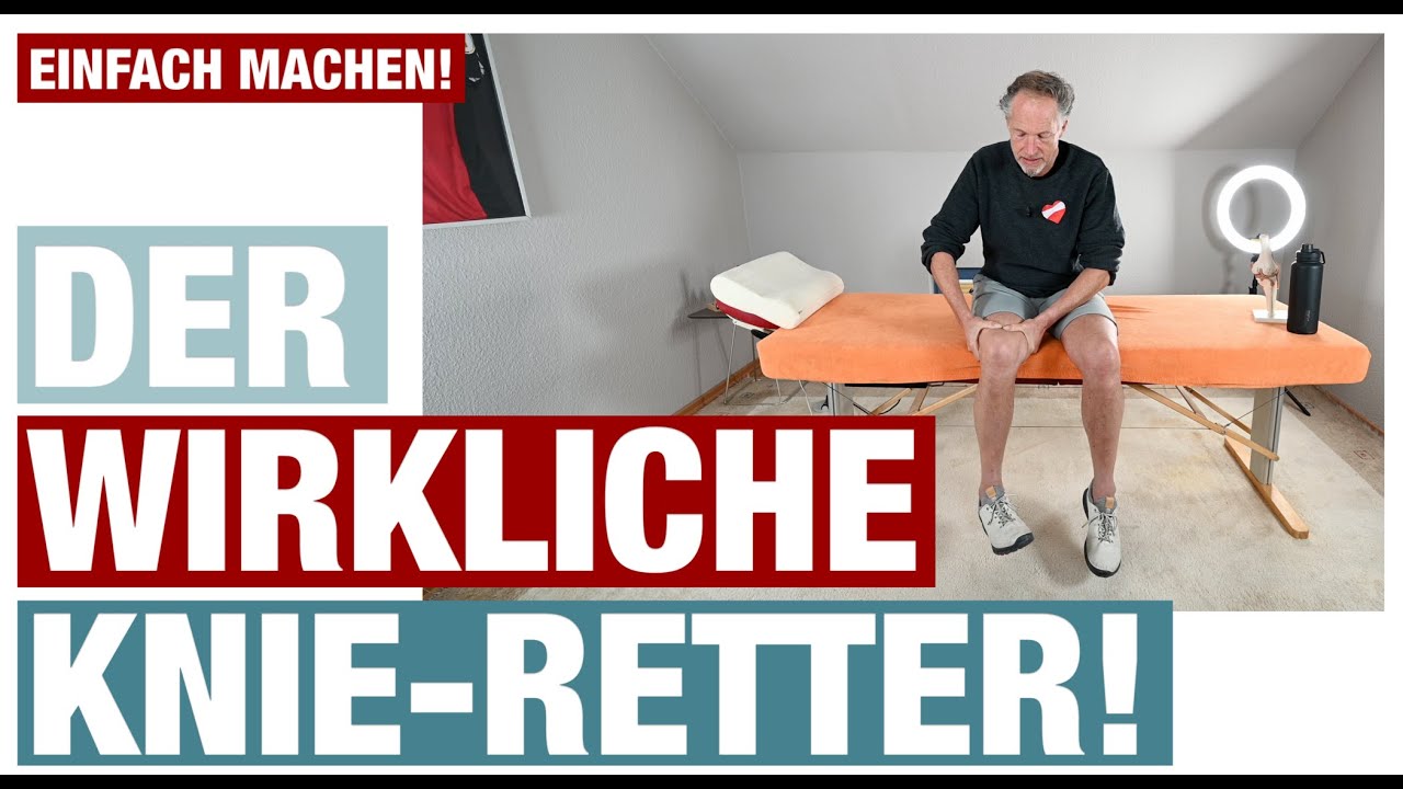 Der echte Knieretter – Diese Übung hilft dem Meniskus & dem ganzen Knie ❤️‍🩹