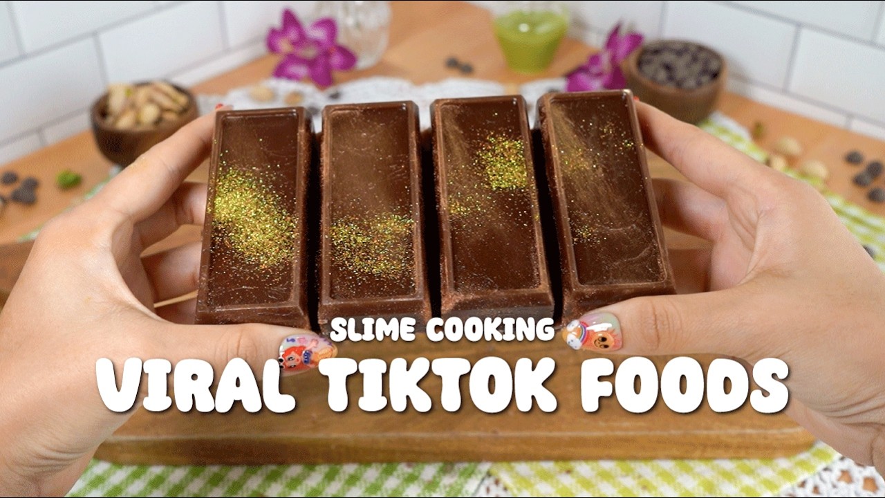 Play: Dubai chocolate, crookies and lattes, all made from slime