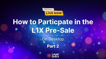 How to Participate in Presale | Desktop | Direct Transfer