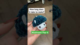 How fast can I crochet a mushy pop it?🤔 #crochet #amigurumi #popit #fidget screenshot 5