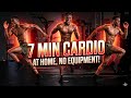 7 Minutes Cardio Workout | Burn Fat Fast at Home (No Equipment)#foryou #motivation #fitness #abs 