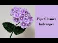 Relaxing DIY Hydrangea Bouquet 🌸 Pipe Cleaner Flower Tutorial (Easy &amp; Cute)