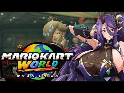 【マリオカートワールド】8500の壁が遠い【#VTuber￤暁月和音】
