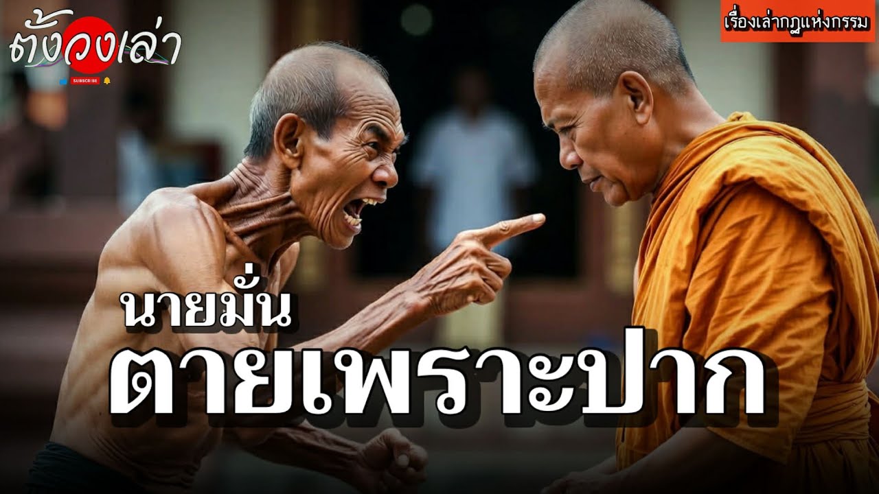 นายมั่นตายเพราะปาก |เรื่องเล่ากฏแห่งกรรม