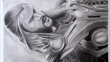 How I Draw THOR - Love And Thunder - Step By Step