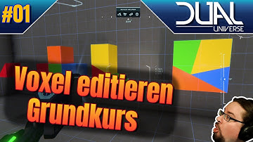 Dual Universe | Voxel editieren Grundkurs  #01  | Voxel Guide