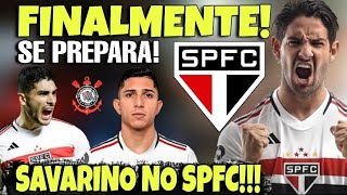 SAIU AGORA NO SPFC!!! SAVARINO EXPLODE E PATO VAI ESTREAR, MICHEL ARAÚJO ENCERRADO E+