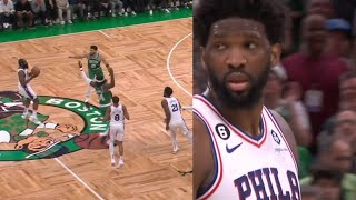 JAMES HARDEN MADE JOEL EMBIID SO MAD! GETS BENCHED BY DOC RIVERS! \\