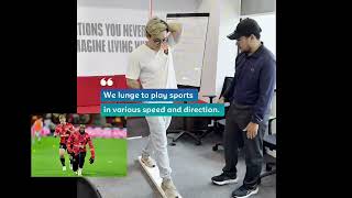 functional movement screening in line lunge assessment