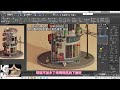 3dmax场景建模：教你从零制作易拉罐房子 #3d建模 #3dmax #3dmax建模 #场景模型 #游戏建模 1