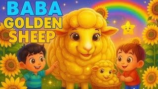 Baba Golden Sheep 🐑✨ | Cute Nursery Rhyme for Kids | Baby Beeps Songs