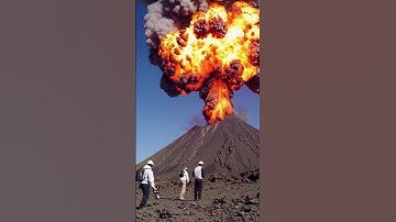 Volcano eruption volcanologists adventures