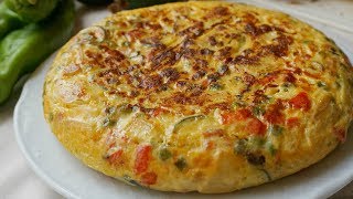 The very famous TORTILLA PAISANA. Easy, delicious and very healthy