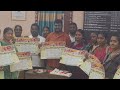 Our union calendar inauguration done by DH&HO sir in Krishna Dist
