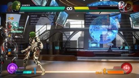 Gamora instant overhead to gun loops