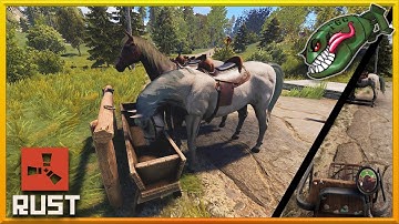 Rust July Update | Optimizations & Fixes, New Horses, Hitch & Trough #127 (Rust Updates)