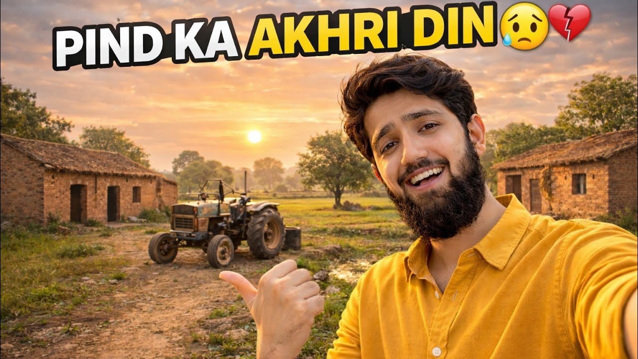 Pind Ka Akhri Din 😢 | Village Life Vlog | Lahore Wapas Ja Raha Hoon 💔 ( part 3 )