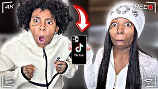 I DELETED TIKTOK OFF MY GIRLFRIEND PHONE AND SHE CANT GET IT BACK 😱 ..