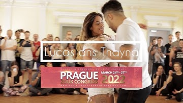 Brazilian Zouk Improvisation by Lucas and Thayná at Prague Zouk Congress 2022.