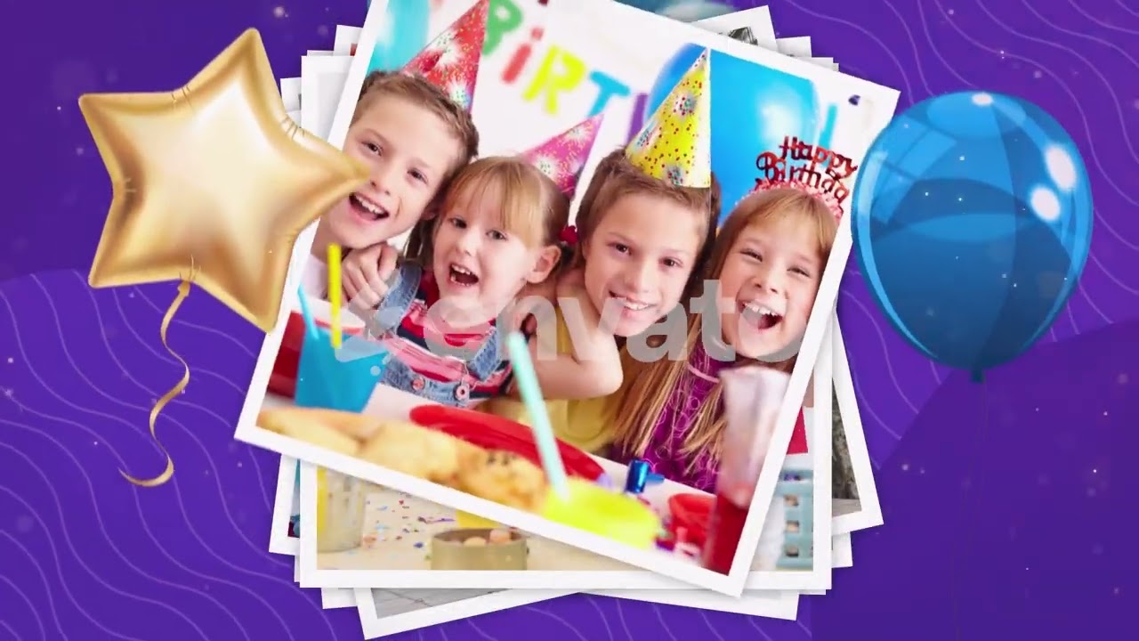 Happy Birthday Slideshow - Openers | After Effect Template