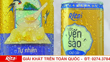 Nước giải khát Yến Sào Cao Cấp RITA | Nước giải khát RITA