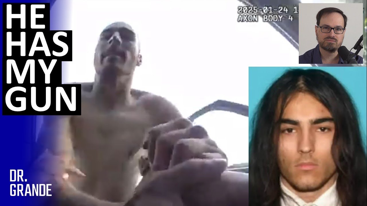 Hysterical and Whimpering Cop Allows Delusional Man to Take Her Pistol | Osean McClintock  Analysis