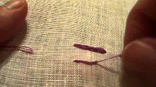 Outline Stitch Video Tutorial for Hand Embroidery