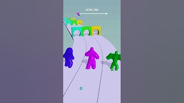 Blob Shifter 3D Level 264 , best fun game ever #games #mobilegame #gaming #funny #shorts