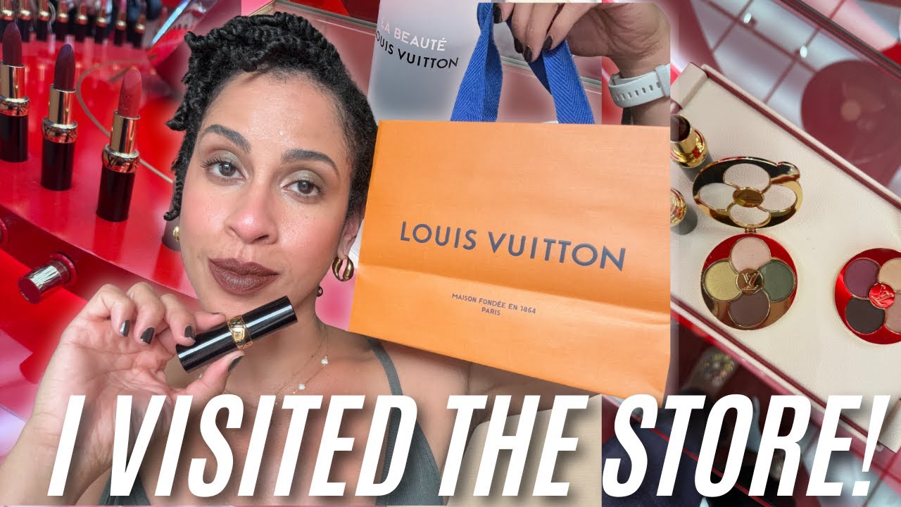 I Bought a Louis Vuitton Lipstick...Demo + Swatches!