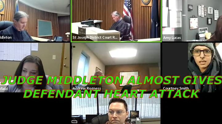 Judge Middleton Almost Gives Defendant Heart Attac...