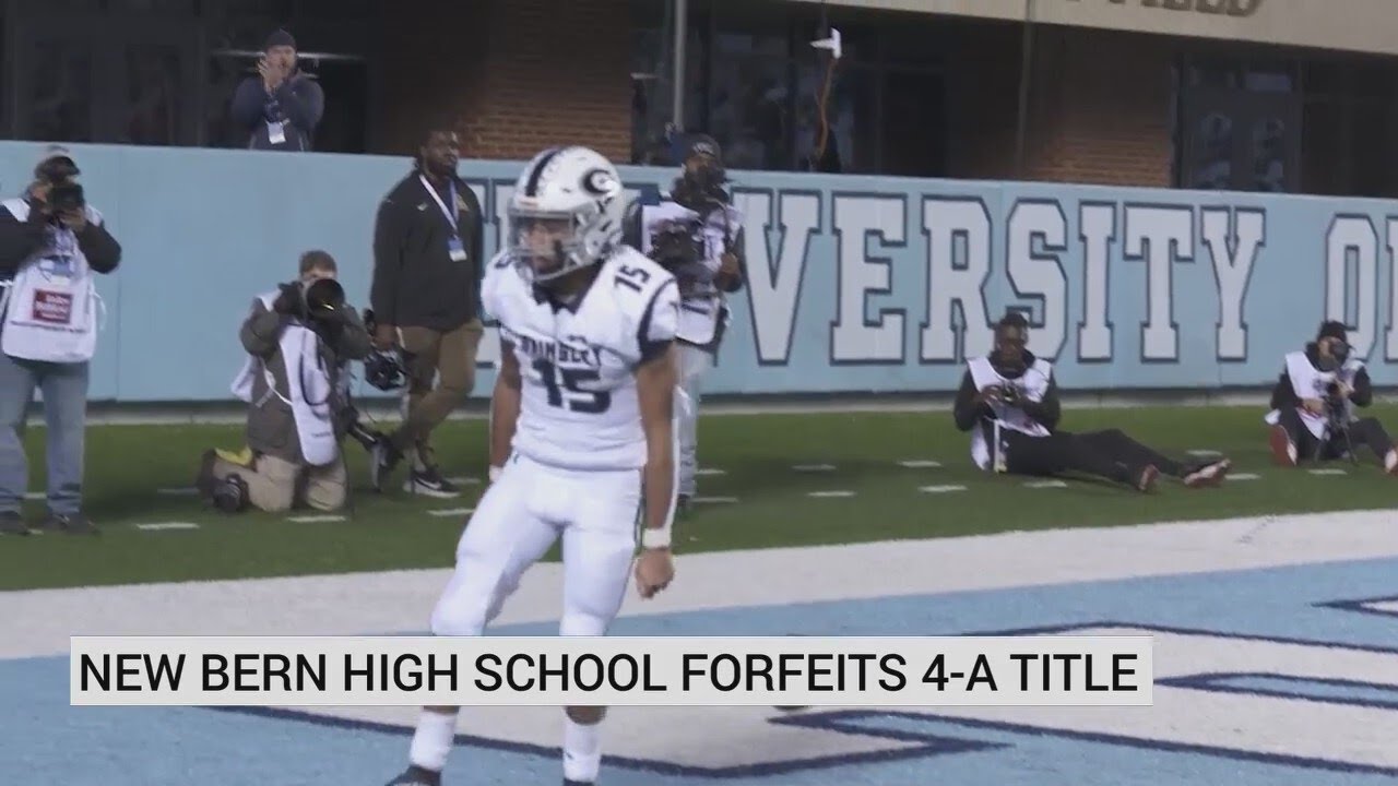 New Bern High School forfeits 4A title YouTube