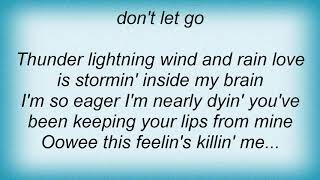 Video thumbnail of "Jerry Lee Lewis - Don't Let Go Lyrics"