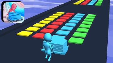 Stack Colors 🌈❤️💫 All Levels Gameplay Android, iOS (F2P)